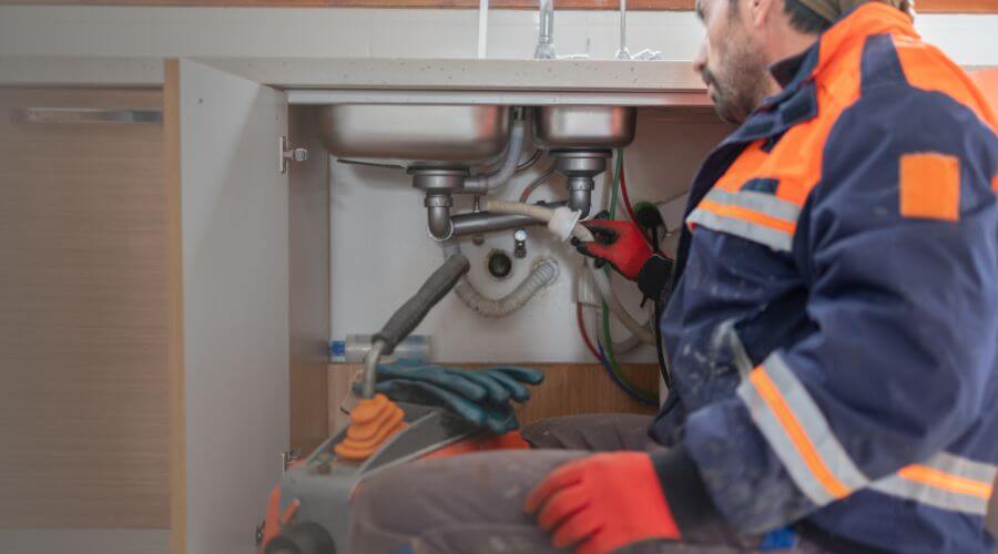 Commercial Slab Leak Plumbing in New London, IA